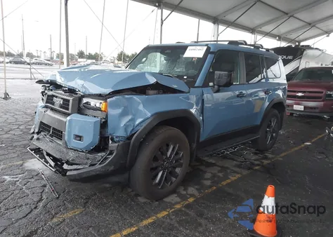 2025 Toyota Land Cruiser из США, поврежденный, VIN JTEABFAJ9SK041853